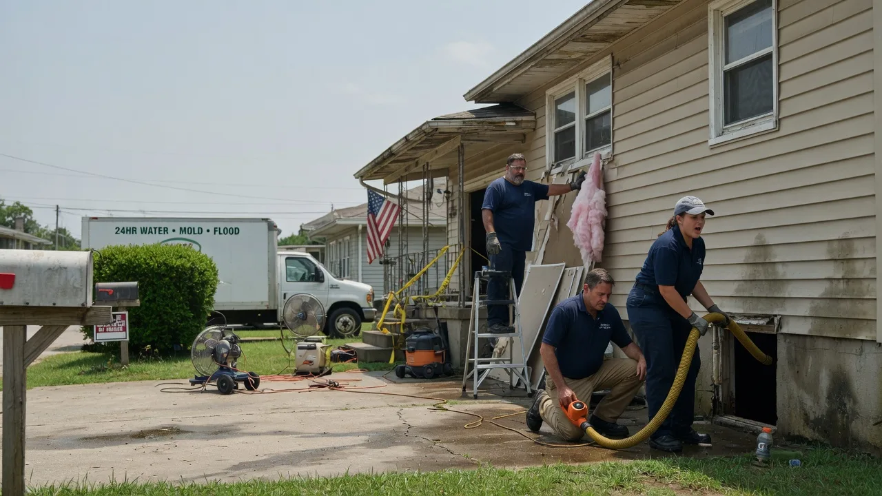 Water Damage Repair in Mcalester, OK near me